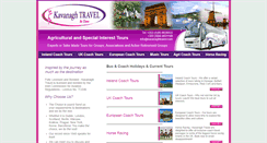 Desktop Screenshot of kavanaghtravel.com